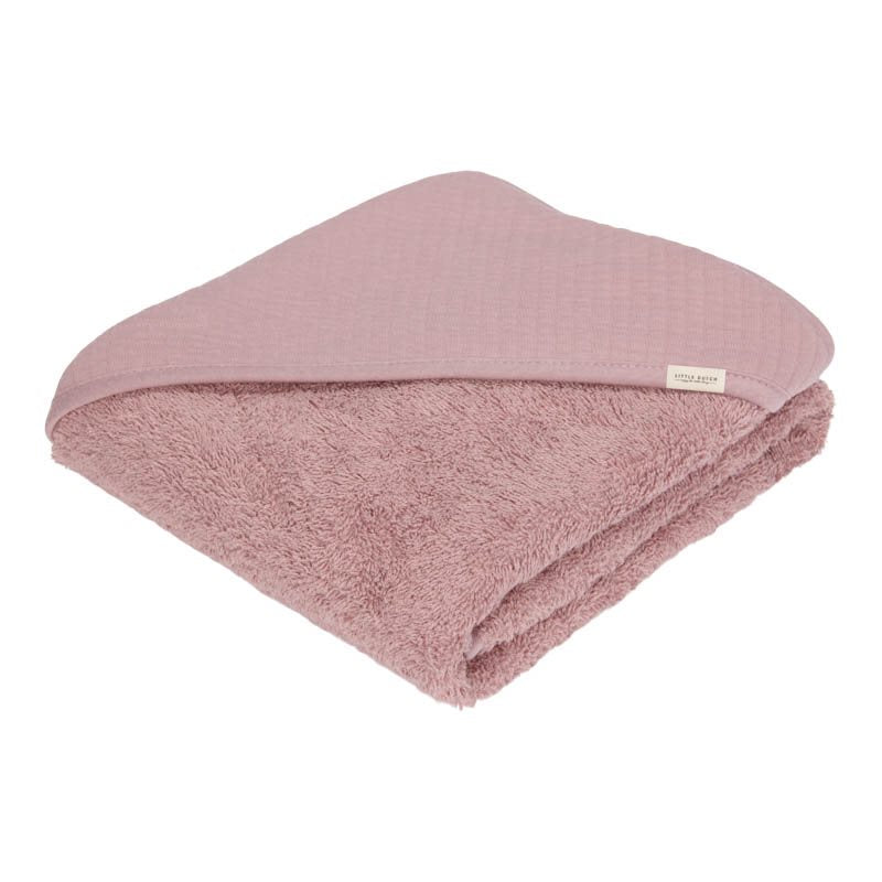 Hooded towel - Pure Mauve