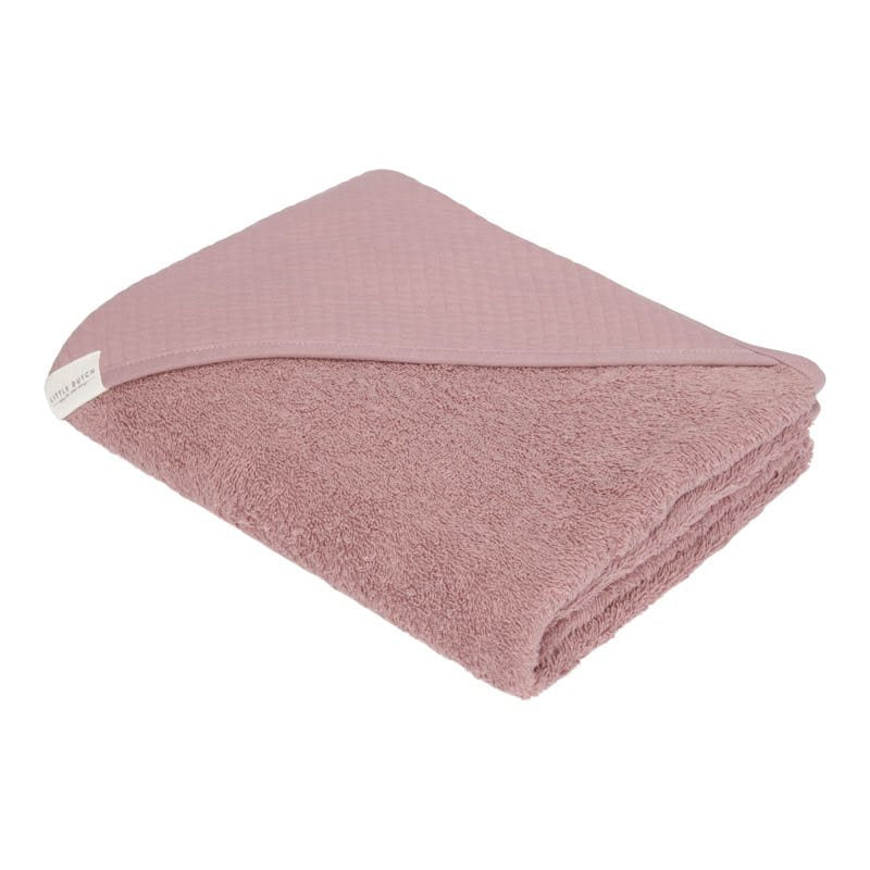 Hooded towel - Pure Mauve
