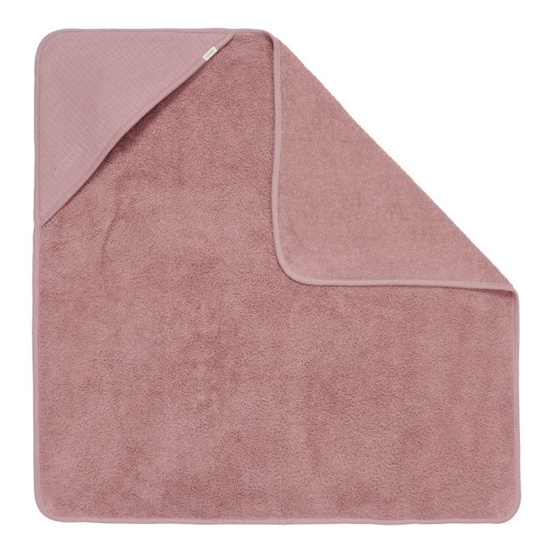 Hooded towel - Pure Mauve