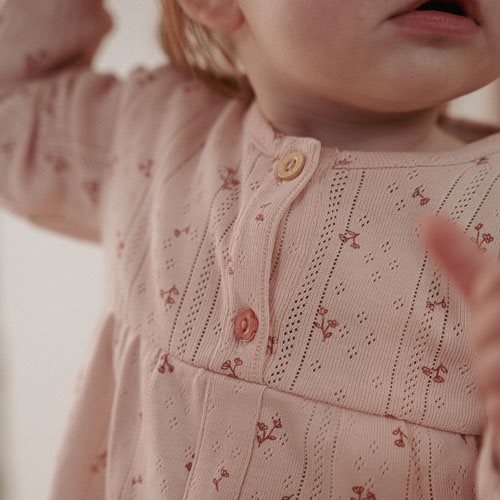 Dress long sleeves Fairy Flowers