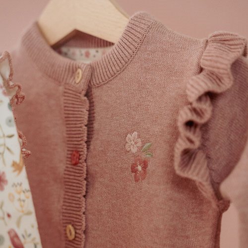 Knitted cardigan Fairy Pink