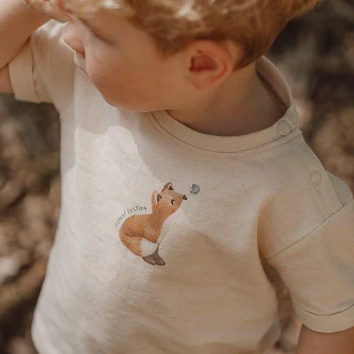 Shirt Short Sleeve - Sand - Forest Friends