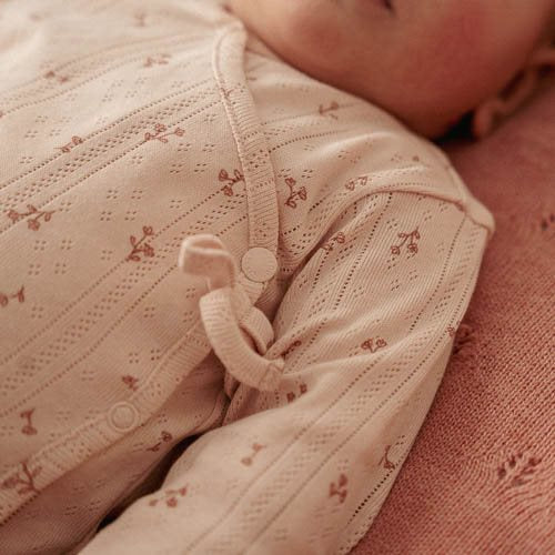 T-shirt wrap long sleeves Fairy Flowers