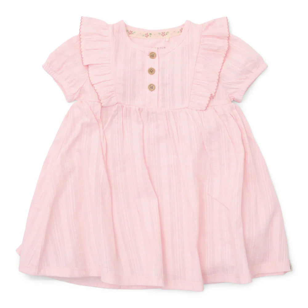 Dress Short Sleeve - Pink - Fairy Garden