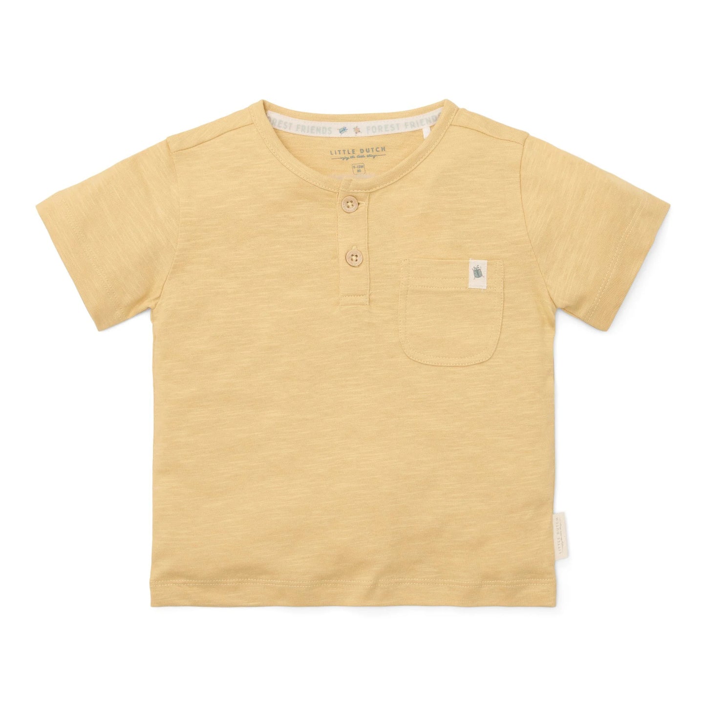 Shirt Short Sleeve - Yellow - Forest Friends