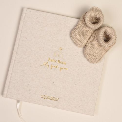 Baby first year book FSC - Baby Bunny