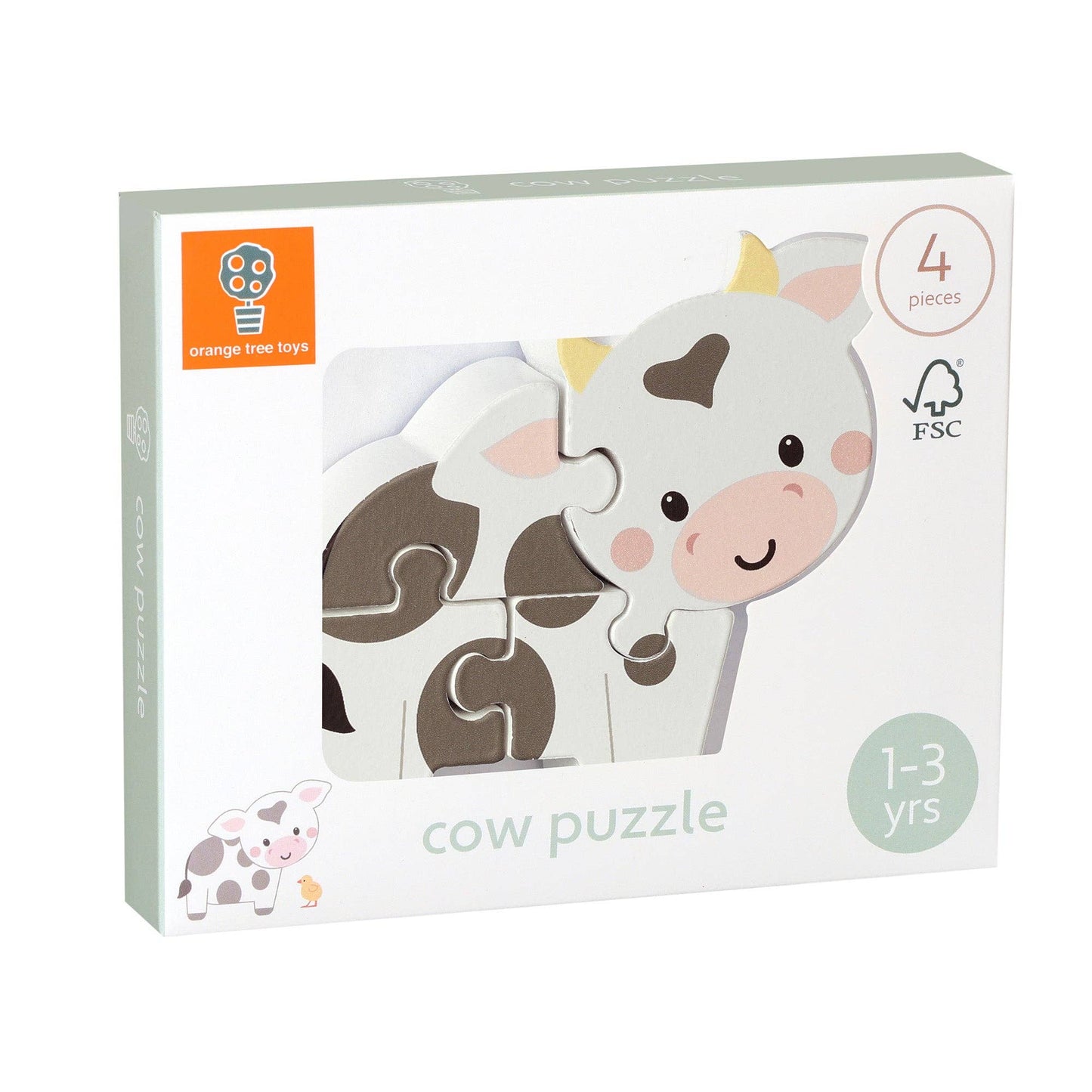 Cow Wooden Puzzle