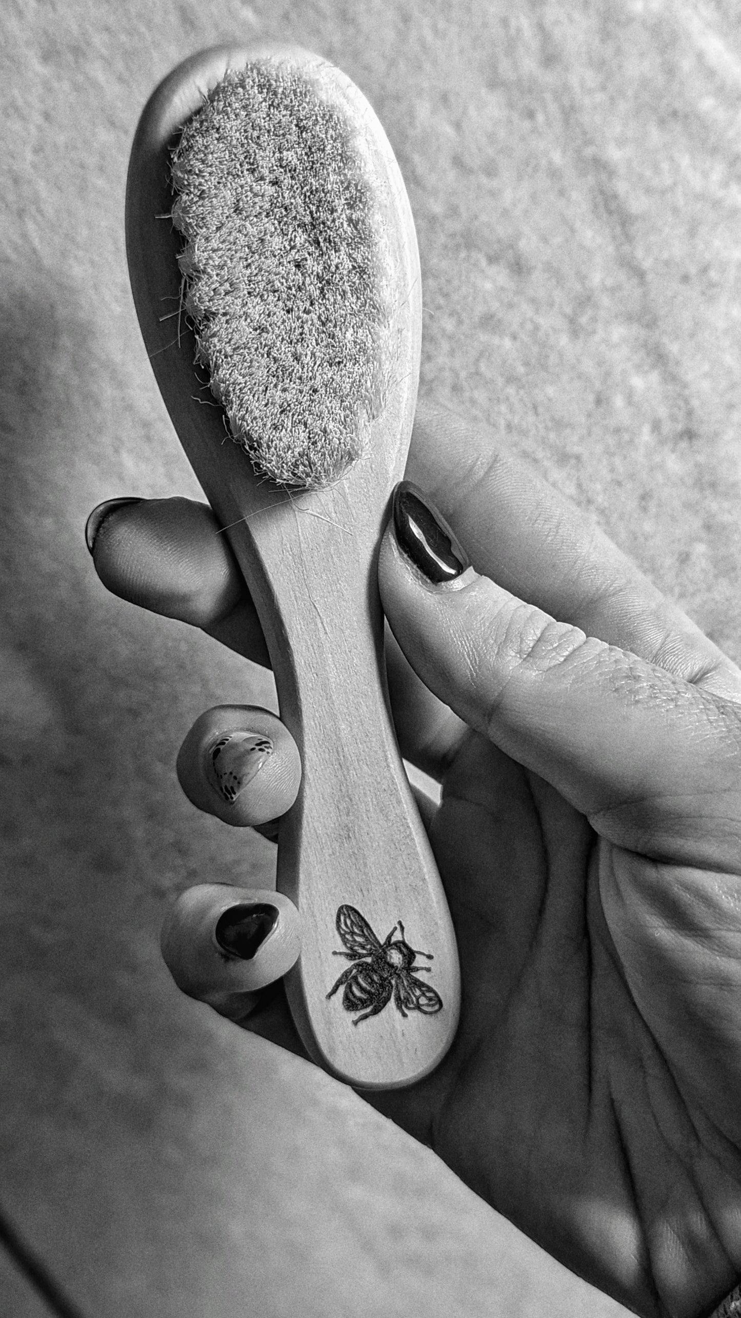 Natural Baby Hair Brush