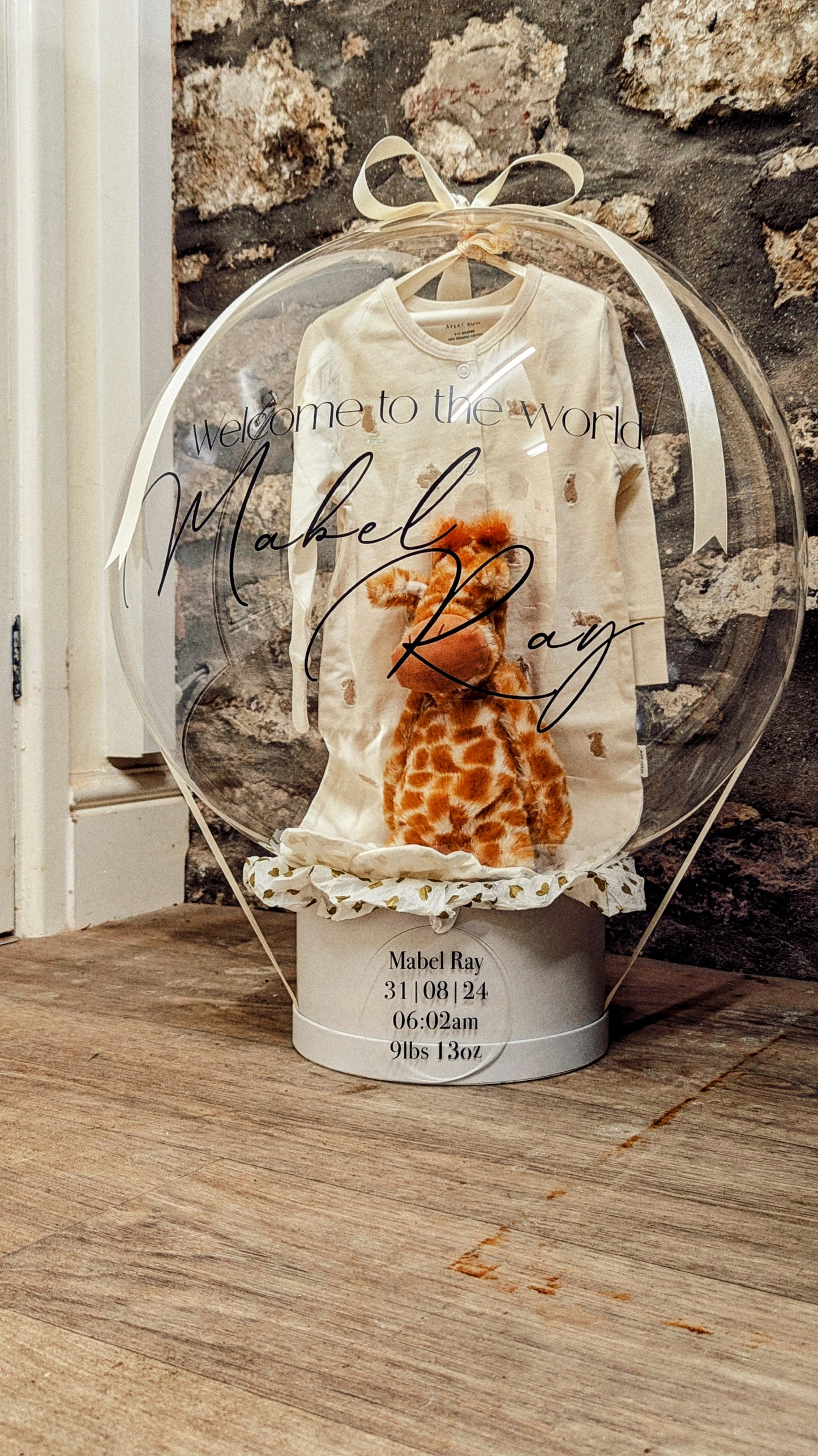 New Baby Gift Bubble