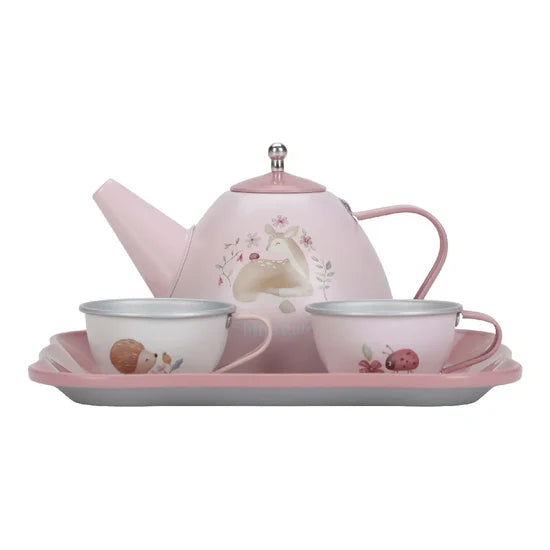 Little Dutch Fairy Garden Tea Set In Suitcase