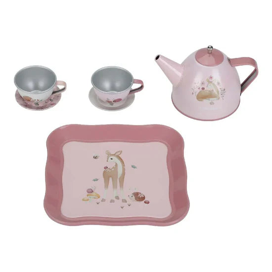 Little Dutch Fairy Garden Tea Set In Suitcase