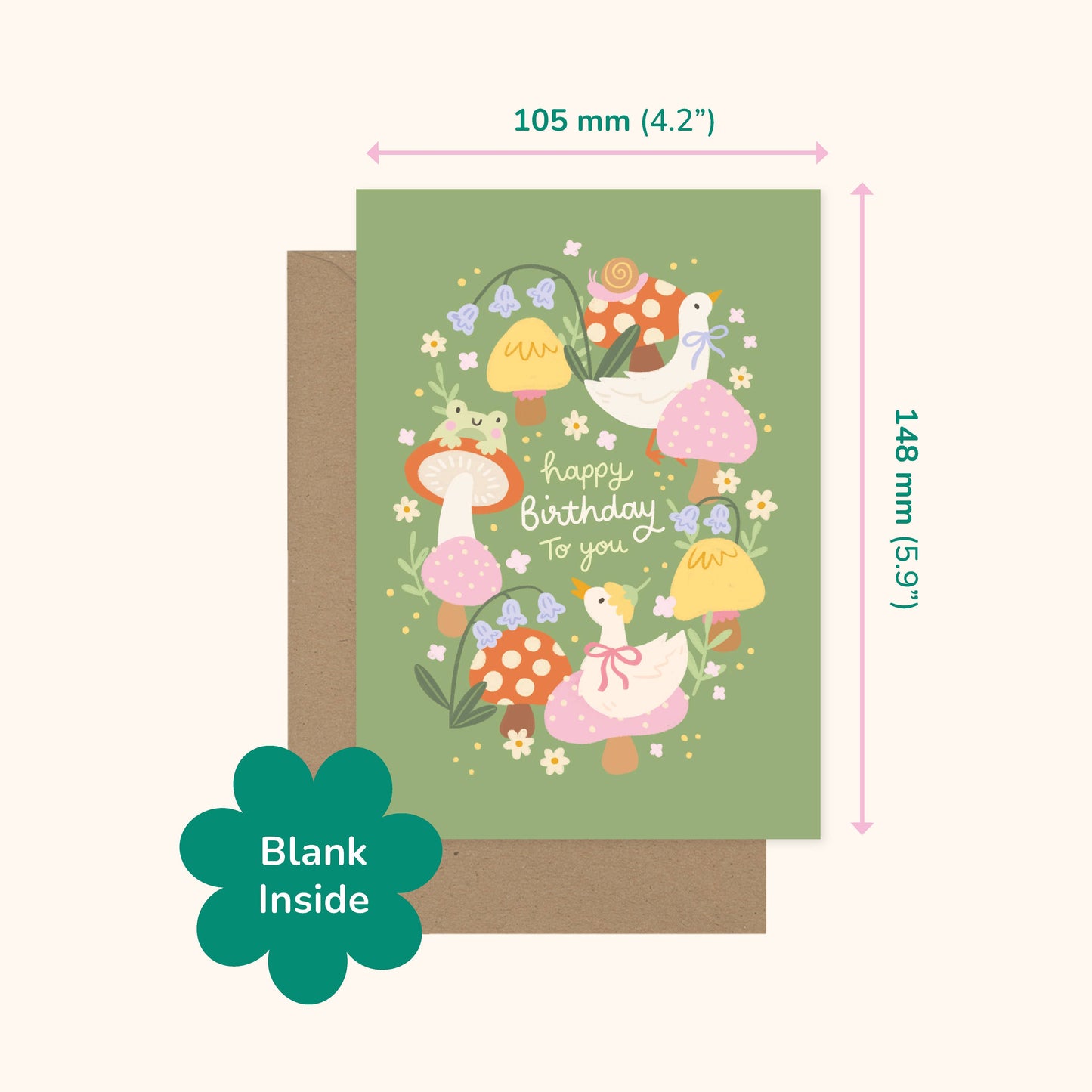 Wildlife Animals Birthday Card - Children's Birthday Card