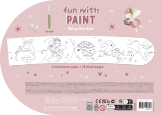 Paint Book - Fairy Garden