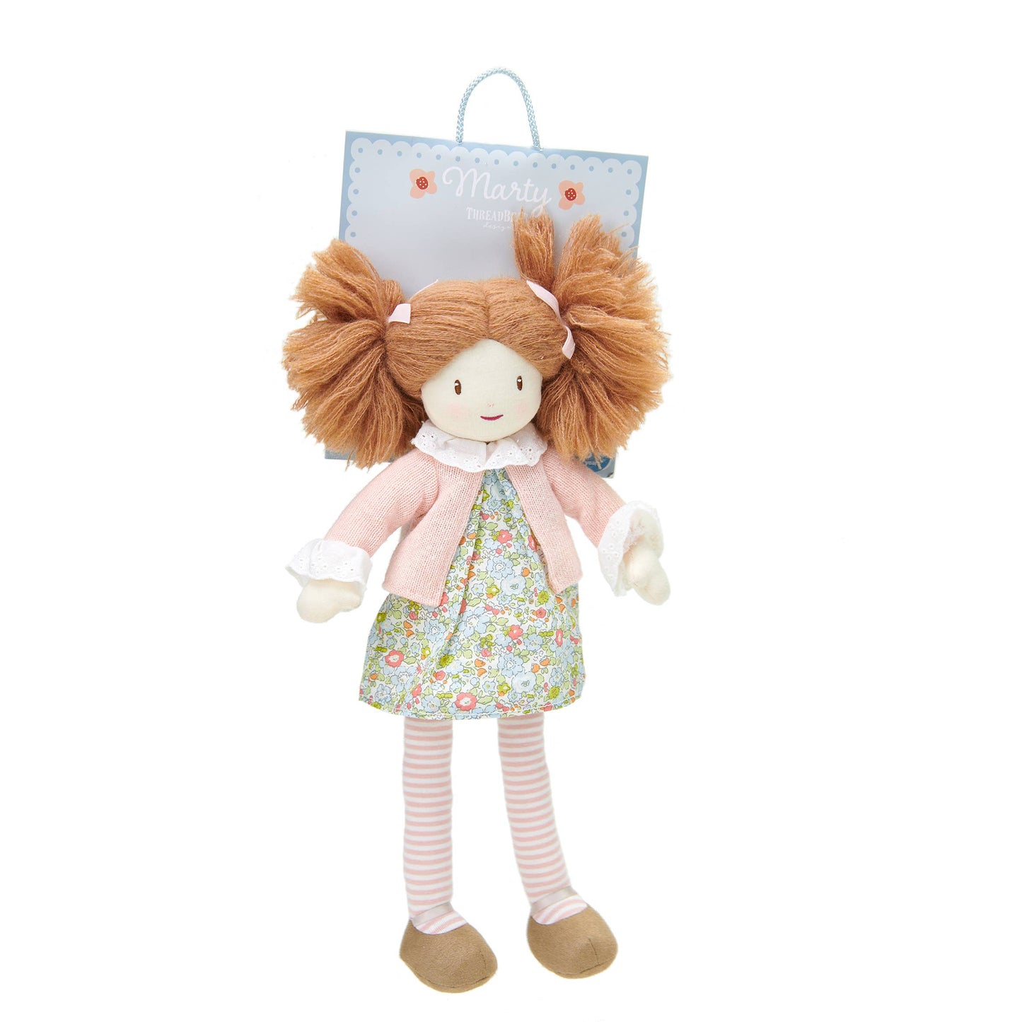 ThreadBear Marty Rag Doll - dressable rag doll 35cm