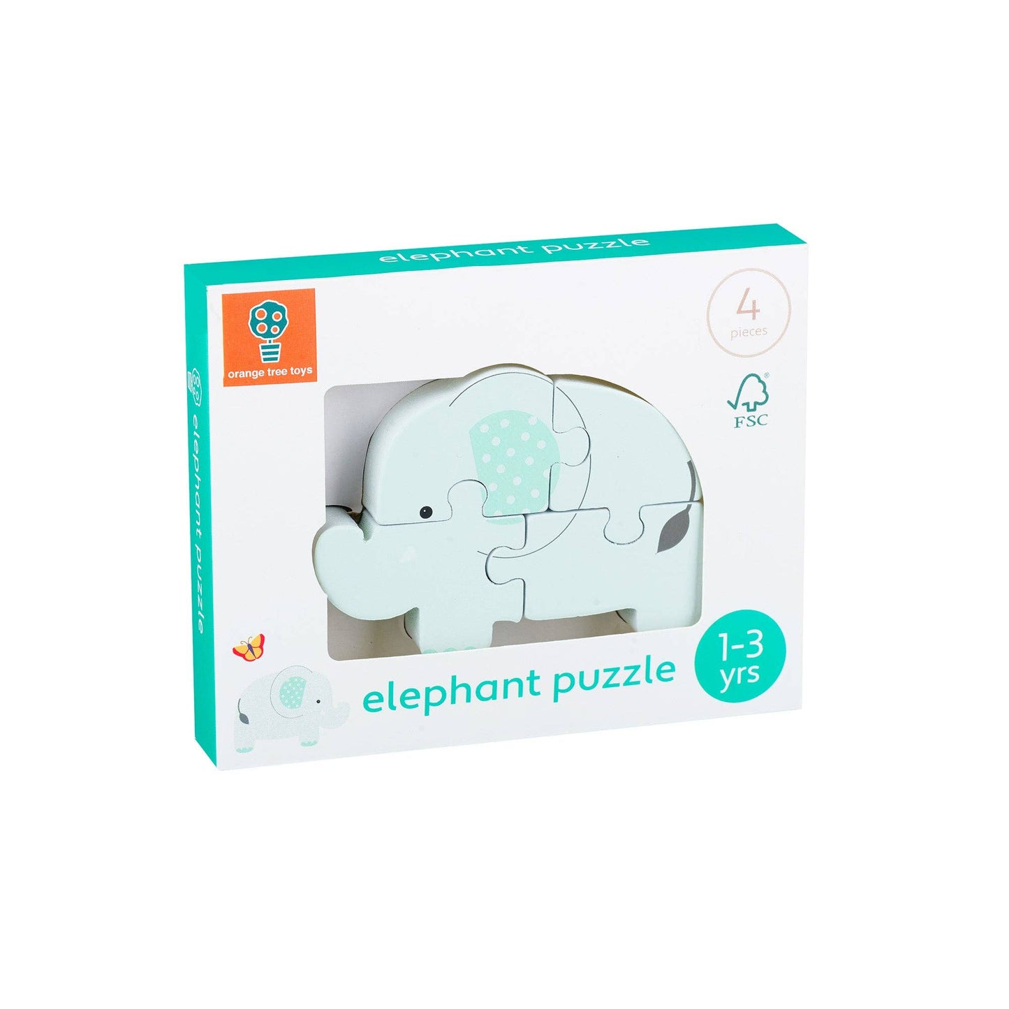 Elephant Wooden Puzzle