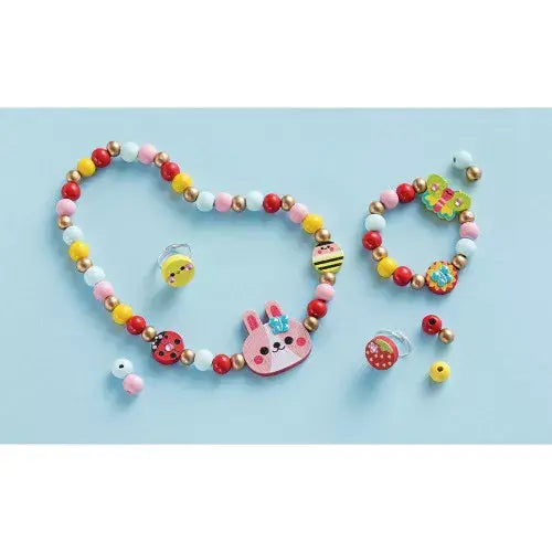 4 Wooden Jewellery - Flower Garden