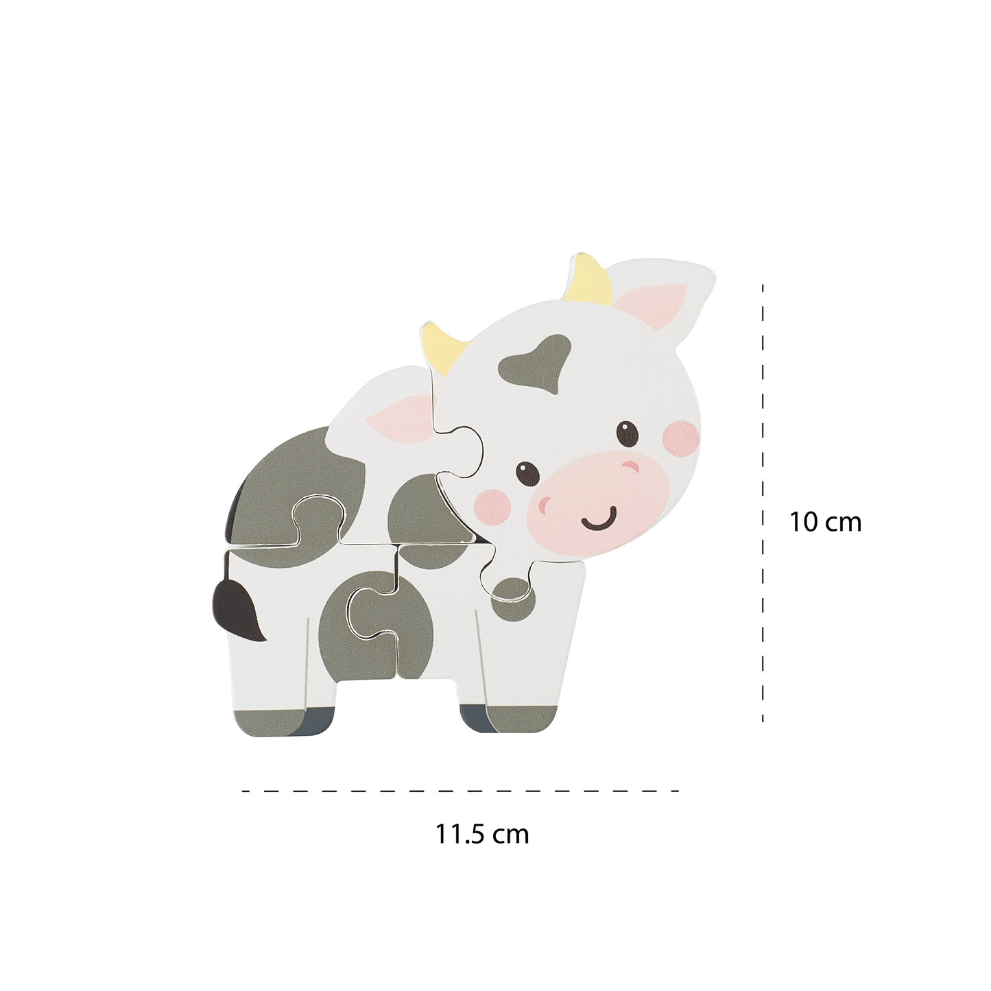 Cow Wooden Puzzle