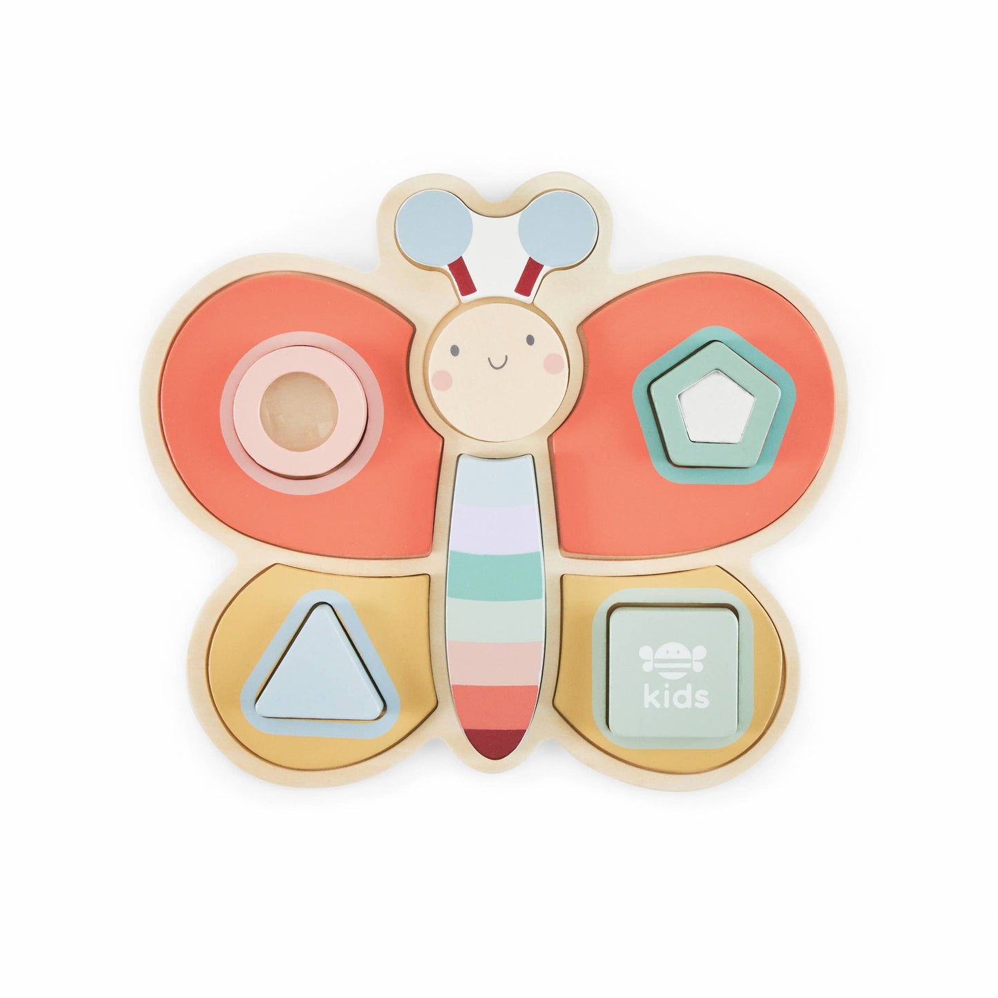 Just Bee Kids Wooden Sensory Butterfly Puzzle (FSC) - SALE