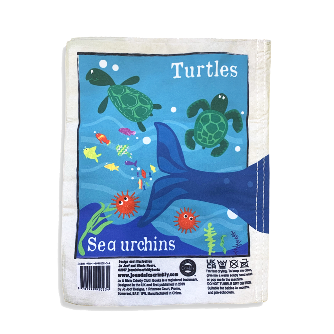 Jo & Nic's Crinkly Cloth Books - Under the Sea