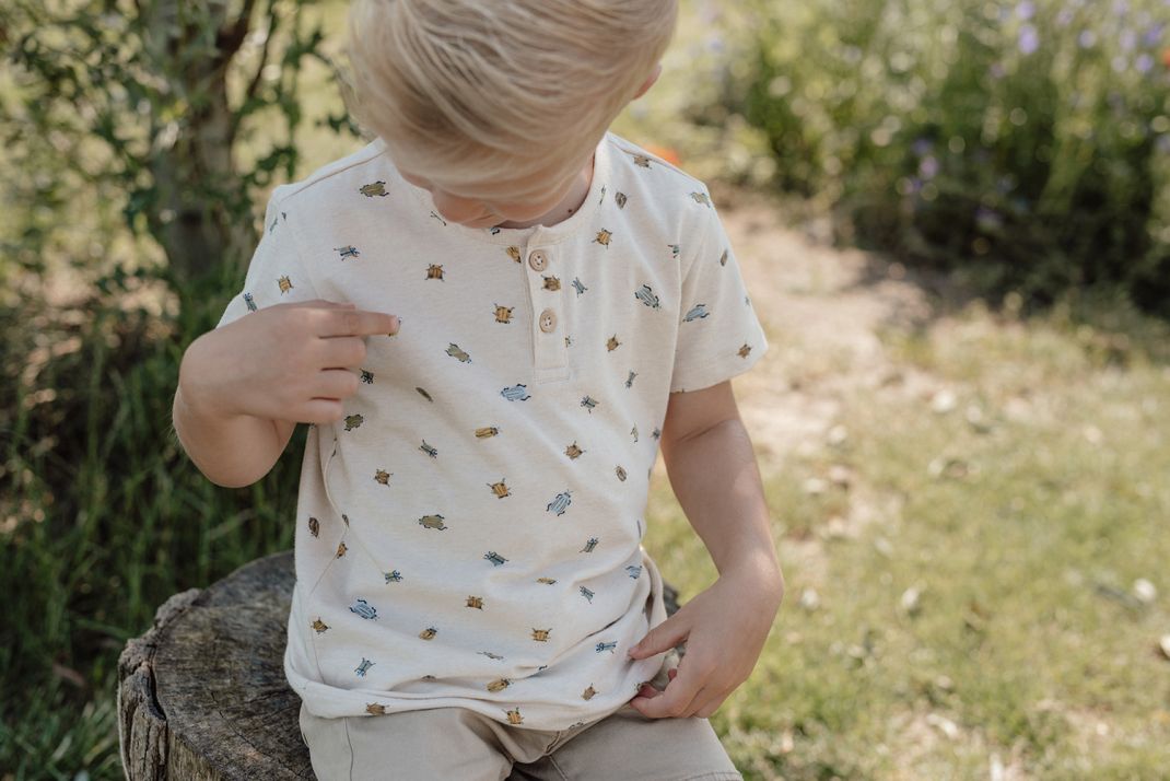 Shirt Short Sleeve - Green - Bugs