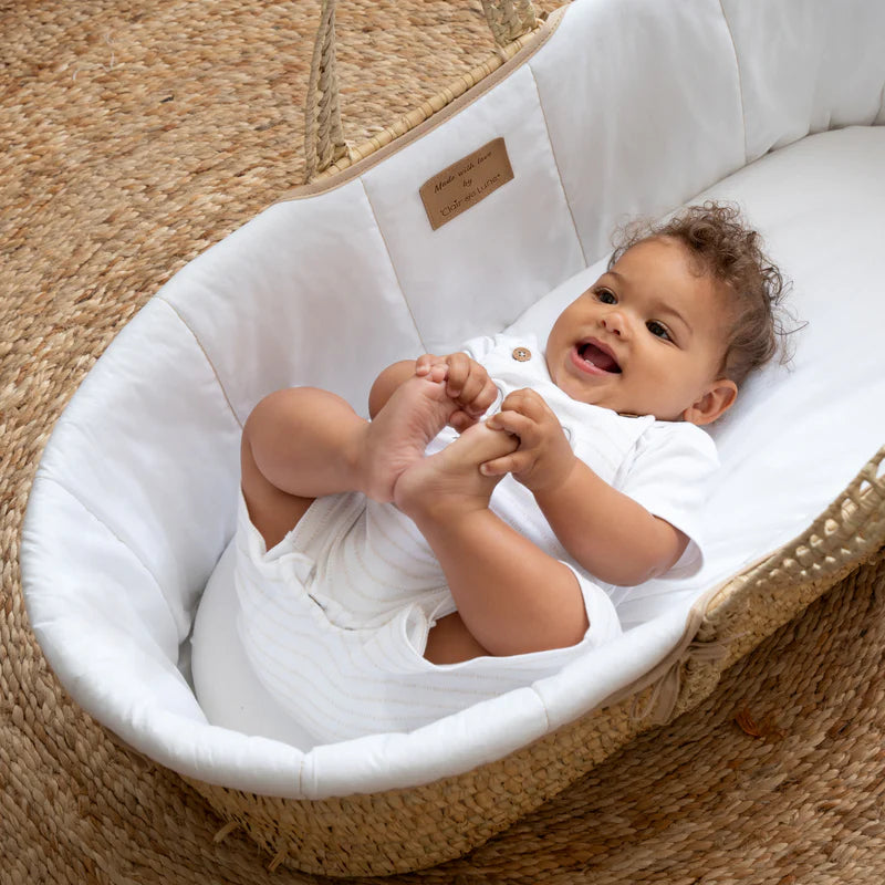 Organic Palm Moses Basket