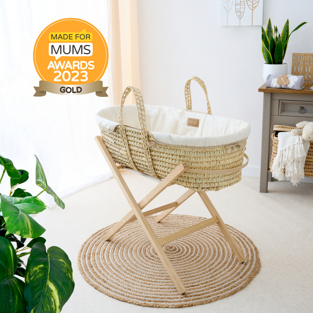 Organic Palm Moses Basket