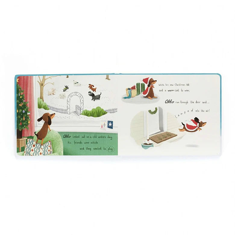 Otto’s Snowy Christmas Jellycat Book