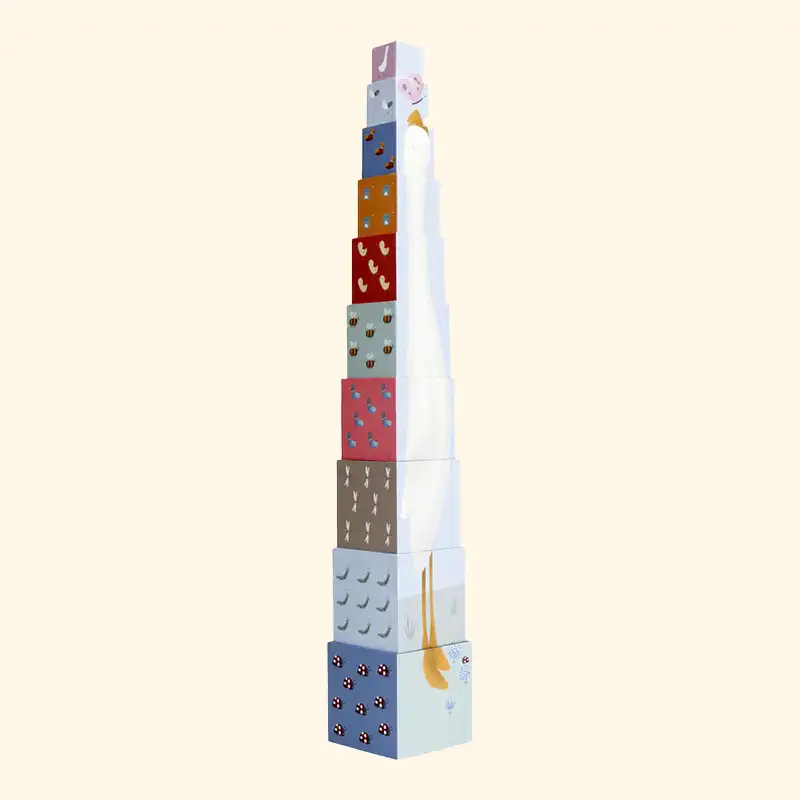 Building blocks FSC cardboard - Little Goose