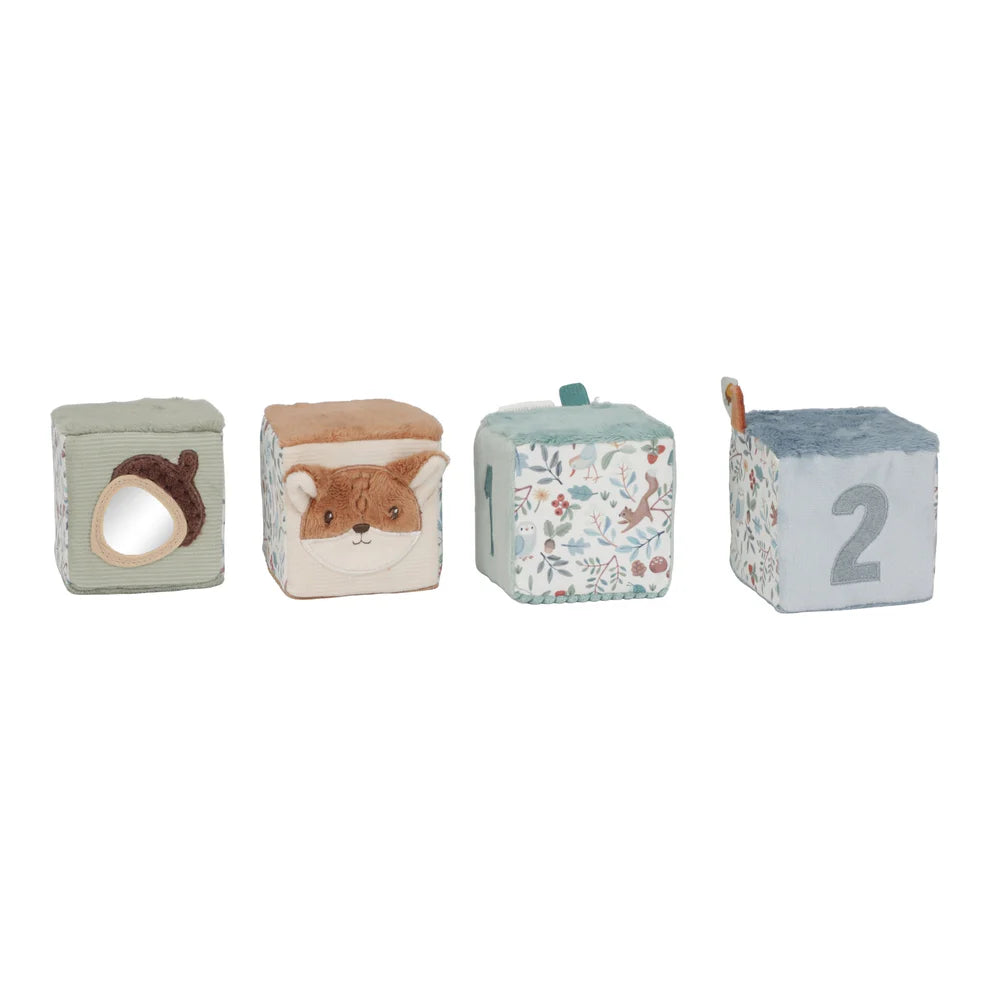 4 Soft Blocks - Forest Friends