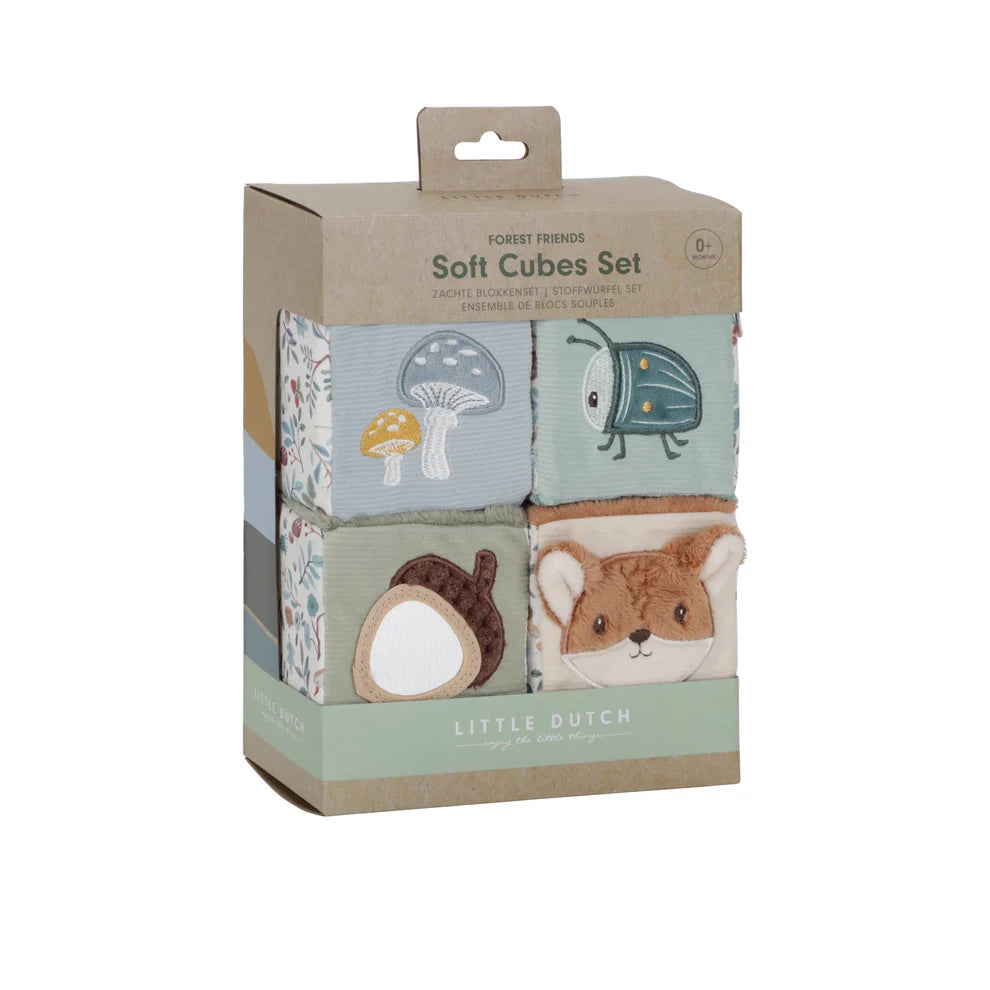 4 Soft Blocks - Forest Friends