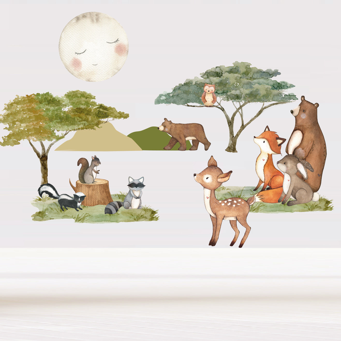 In the Woodland Wall Art