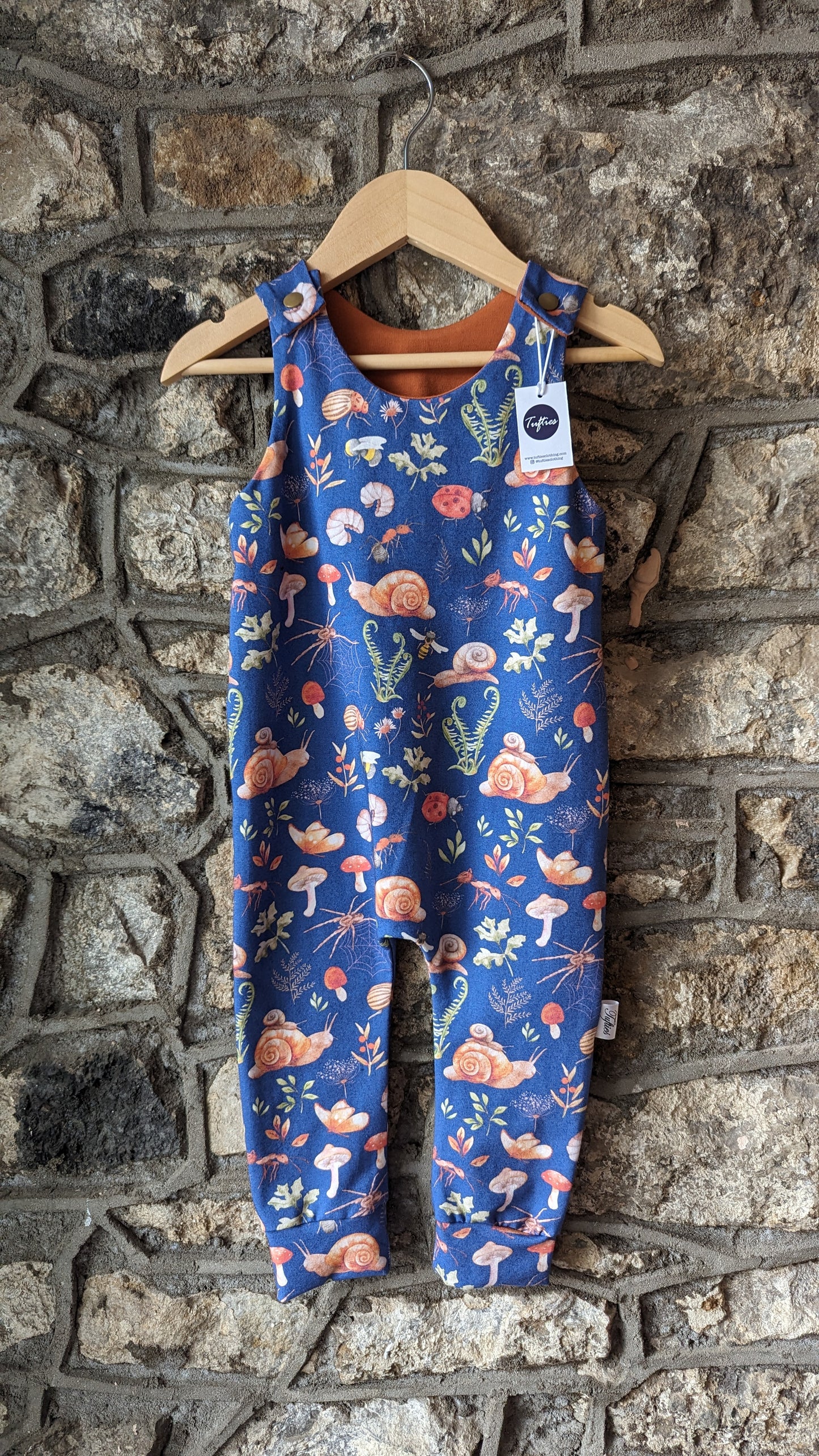 Tufties Boutique - Bugs & Snails Romper