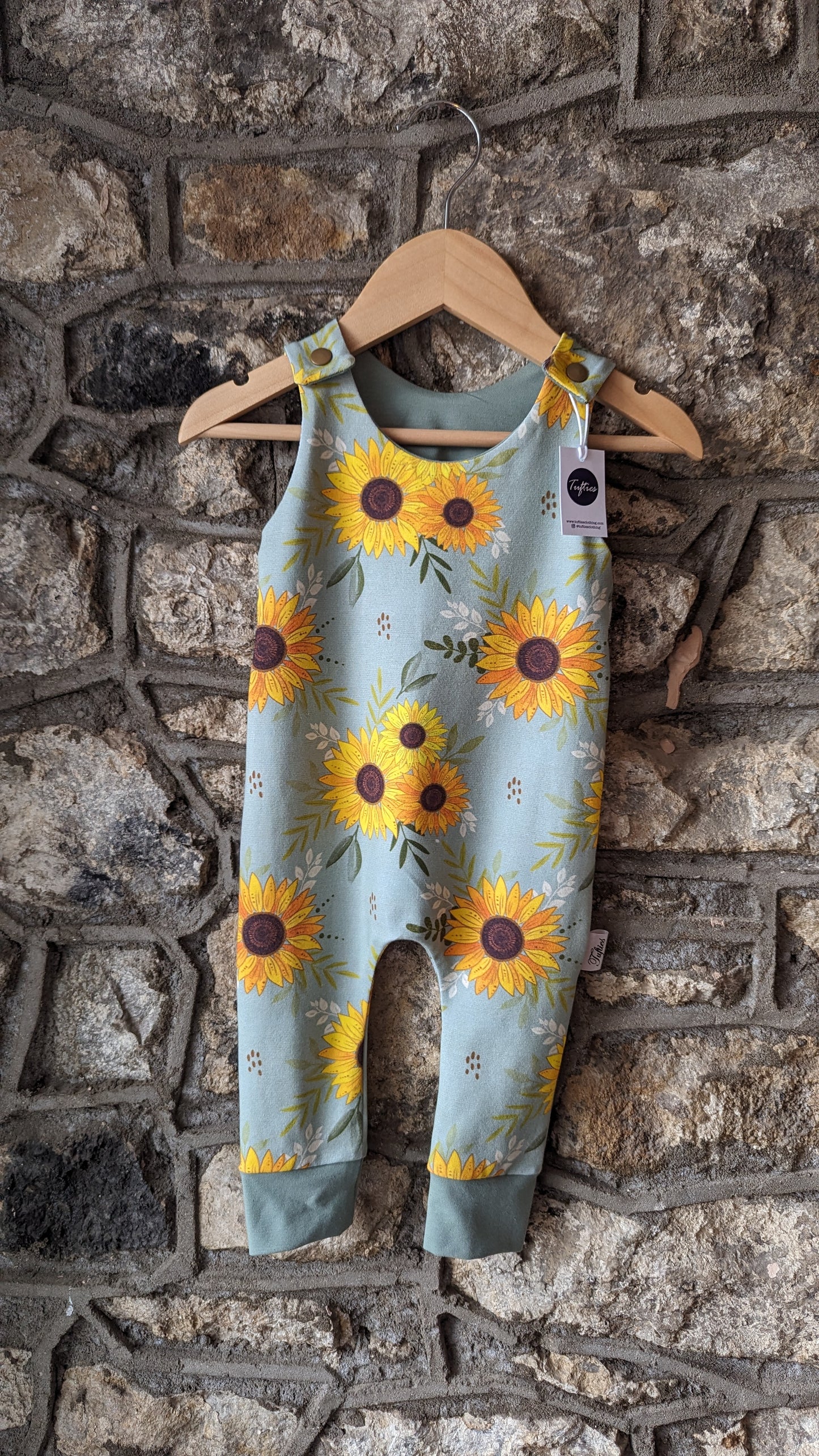 Tufties Boutique - Sunflower Romper