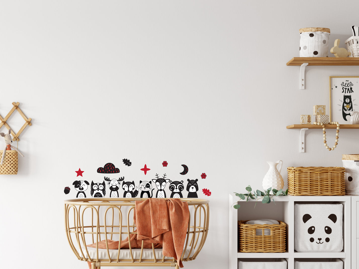 Sensory Wall Stickers - Woodland