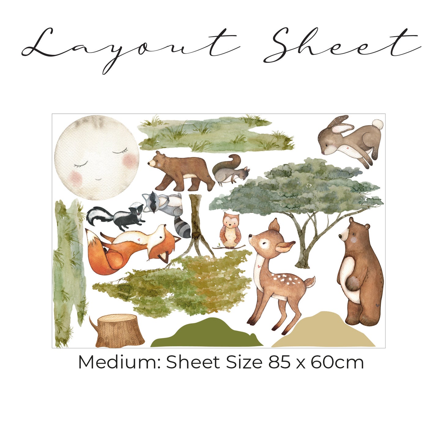 In the Woodland Wall Art