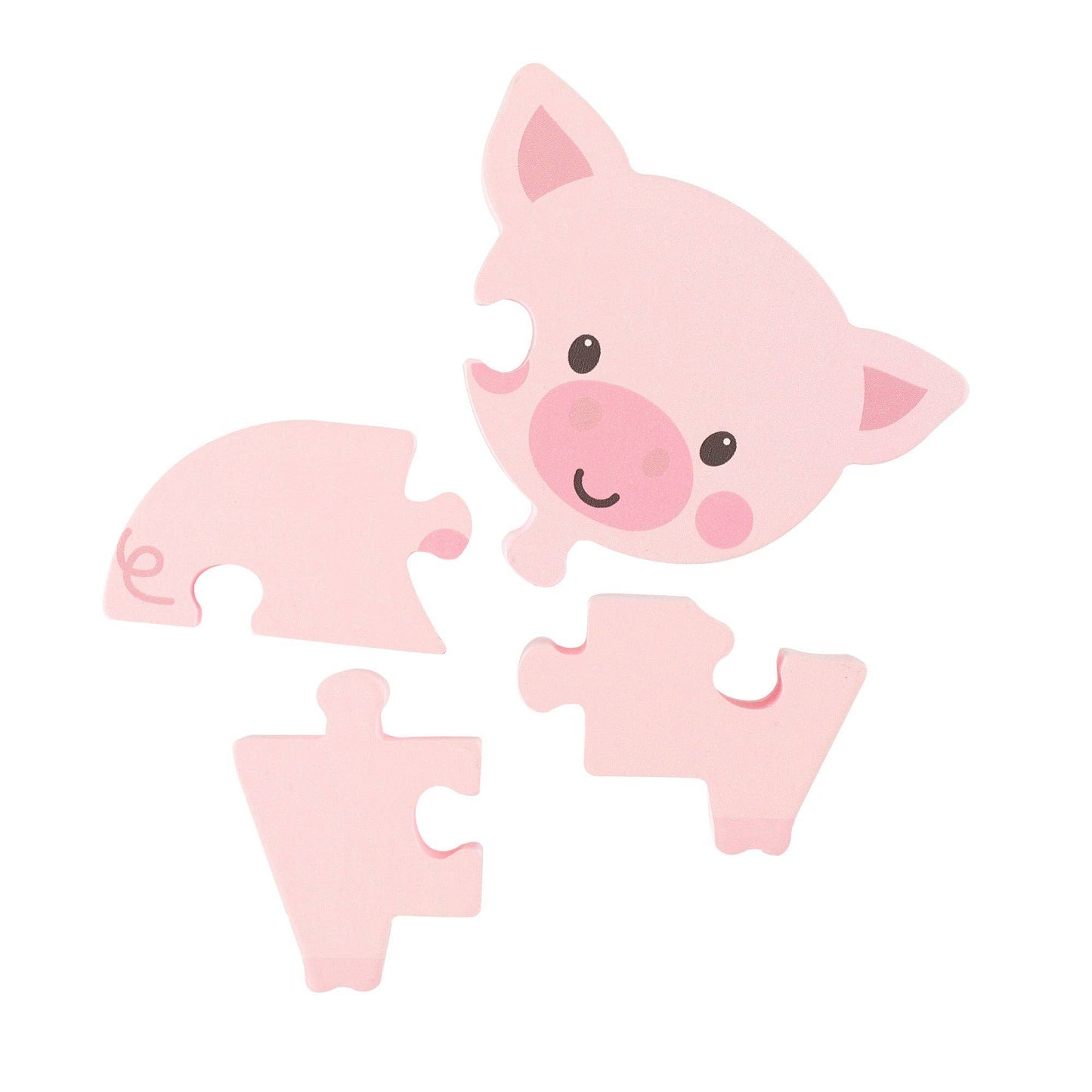 Pig Wooden Puzzle