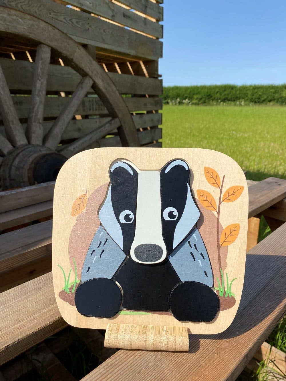 JUMINI Woodland Badger Raised Puzzle