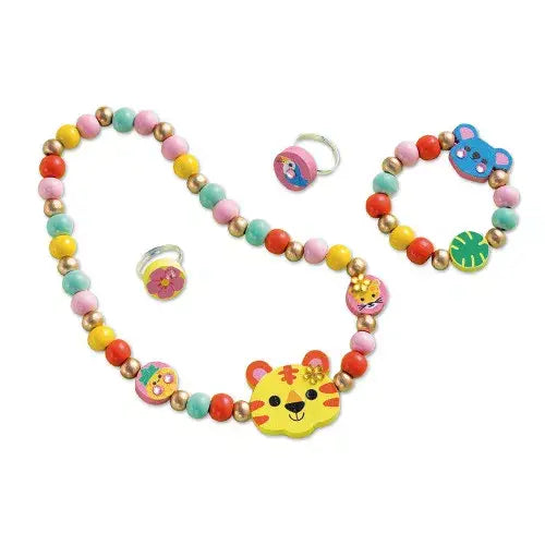 4 Wooden Jewellery - Secret Jungle