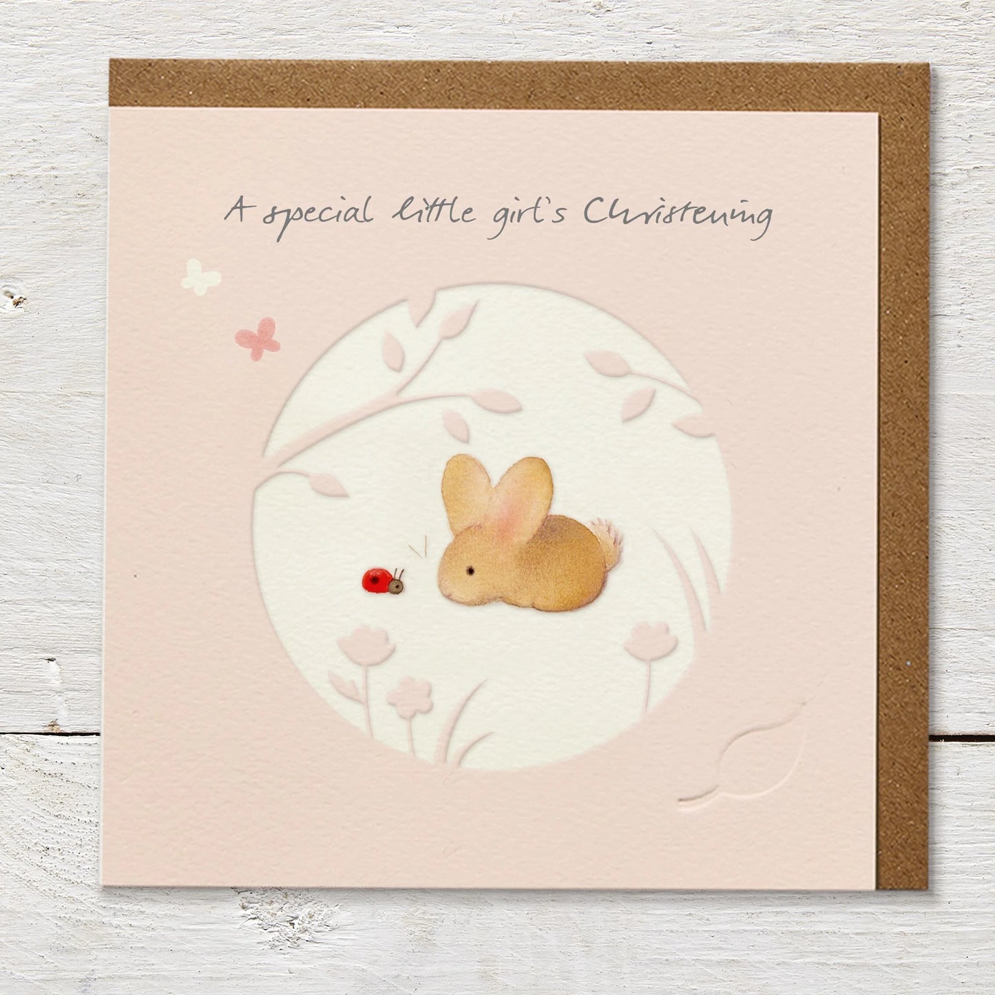 Special Girl's Christening Card