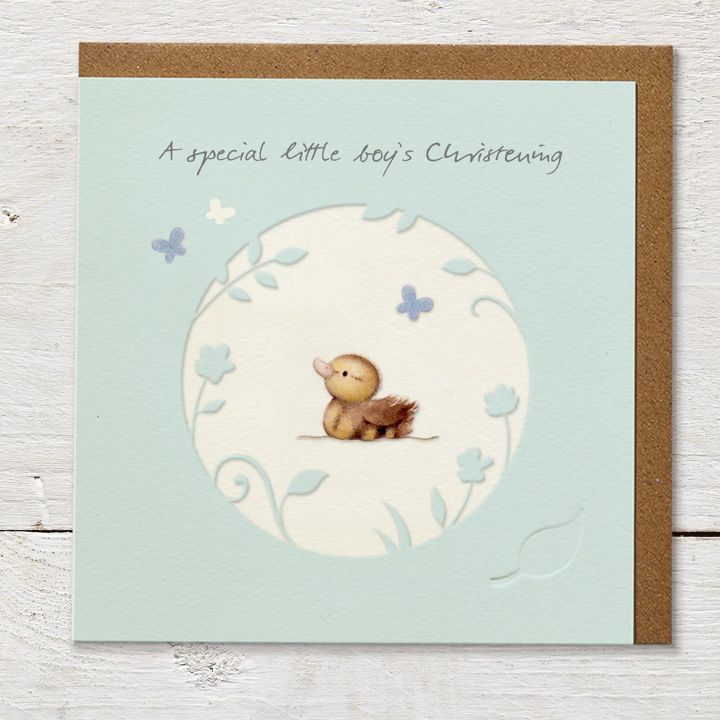 Special Boy's Christening Card
