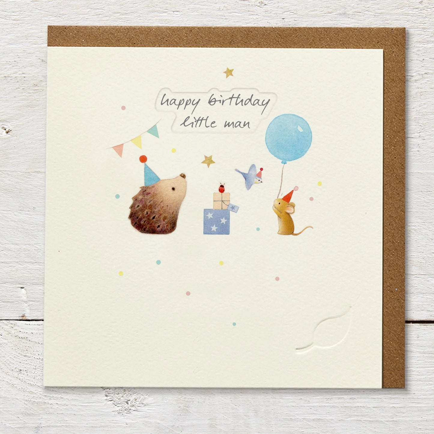 Happy Birthday Little Man Card