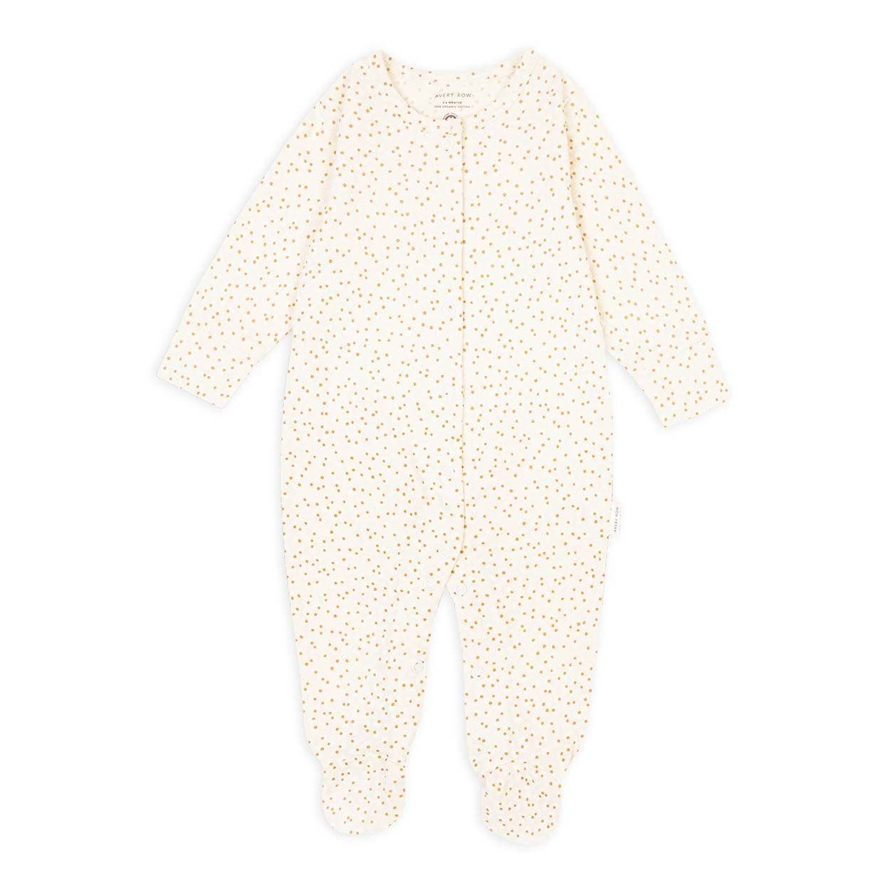 Printed Jersey Sleepsuit - Daisy Meadow
