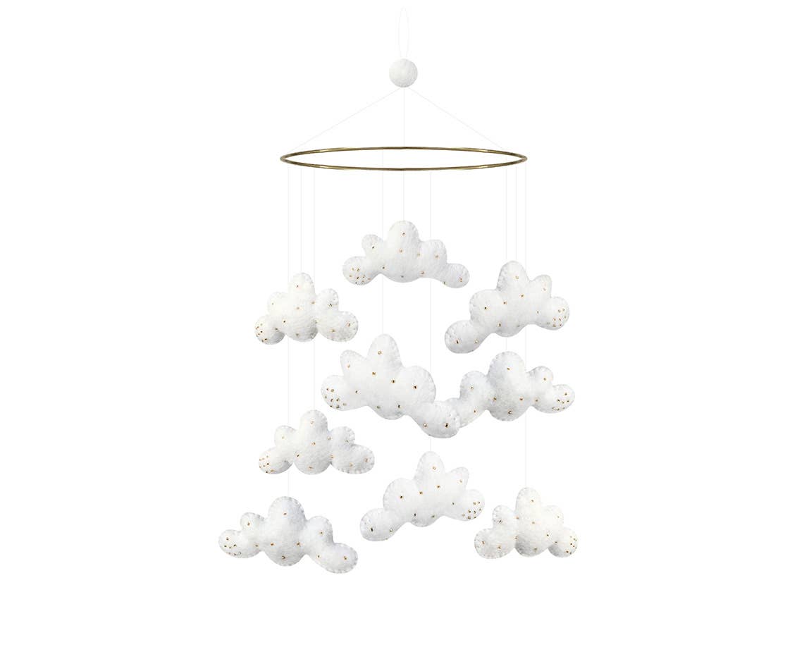 Mobile, Clouds, White