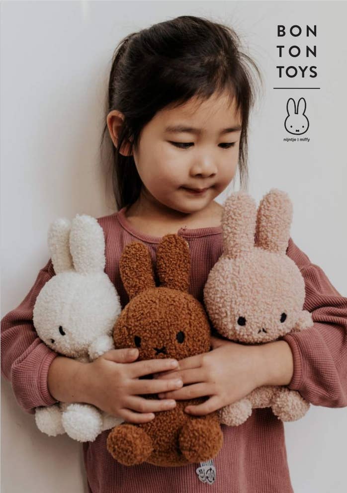 Miffy Tiny Teddy Cream 23cm - 100% Recycled