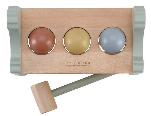 Pounding Bench With Rolling Balls Little Farm FSC