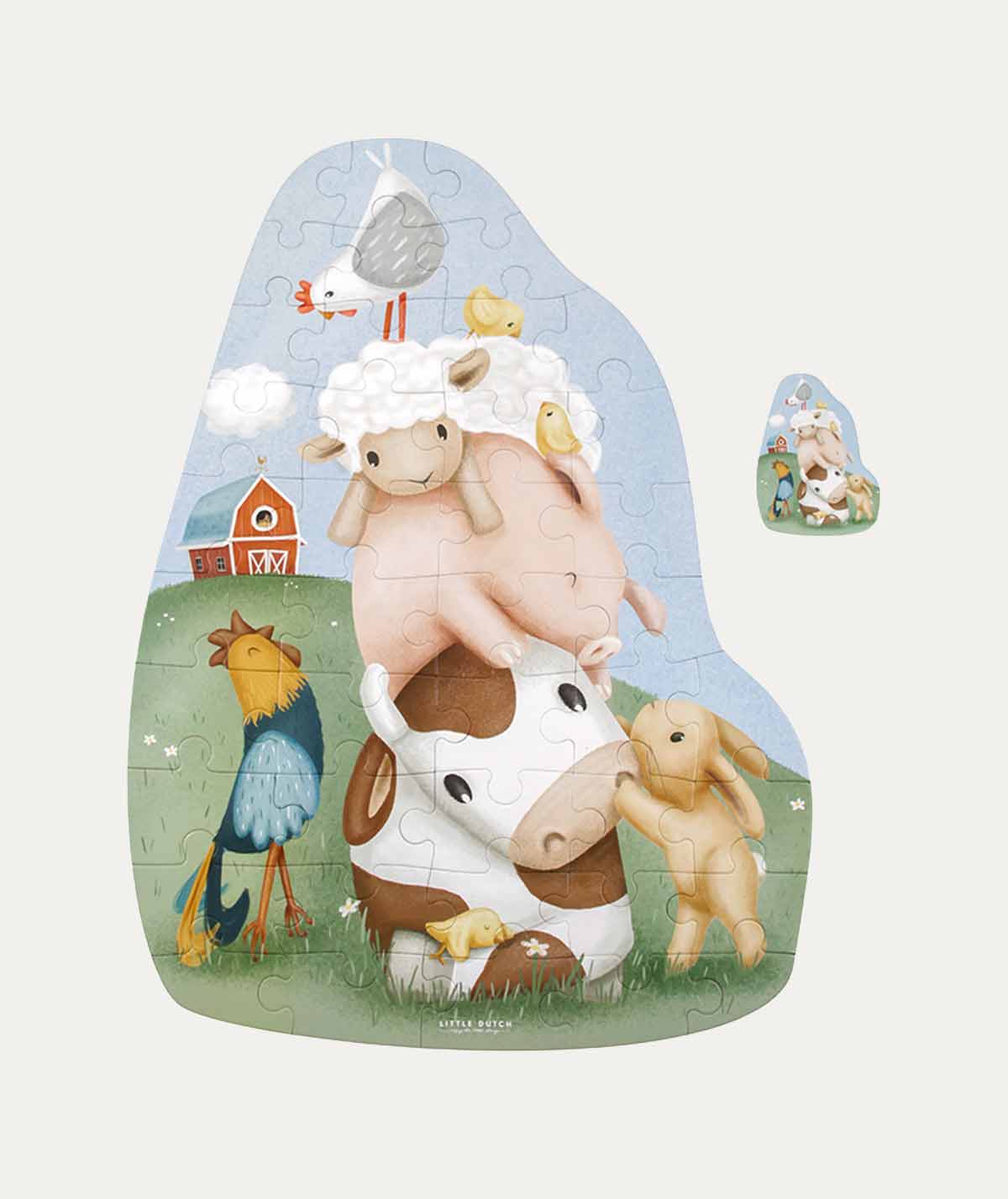 Floor Puzzle Little Farm FSC