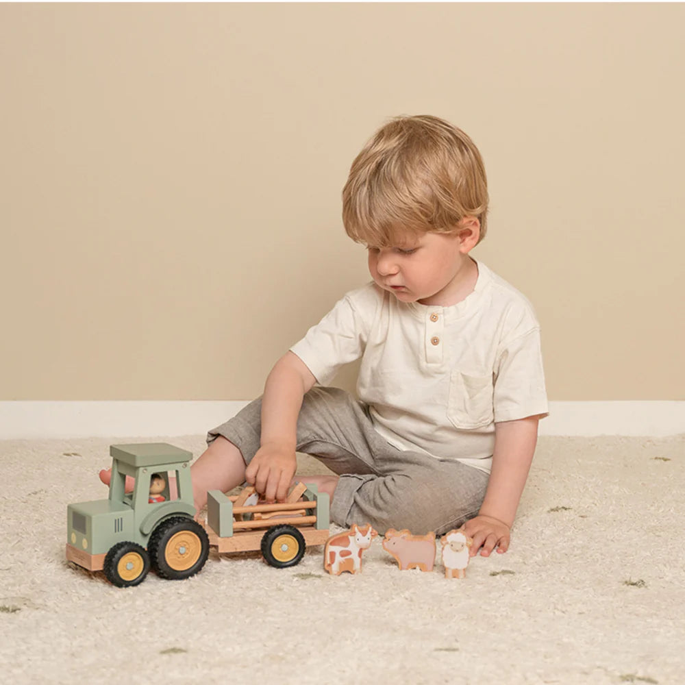 Tractor With Trailer Little Farm FSC