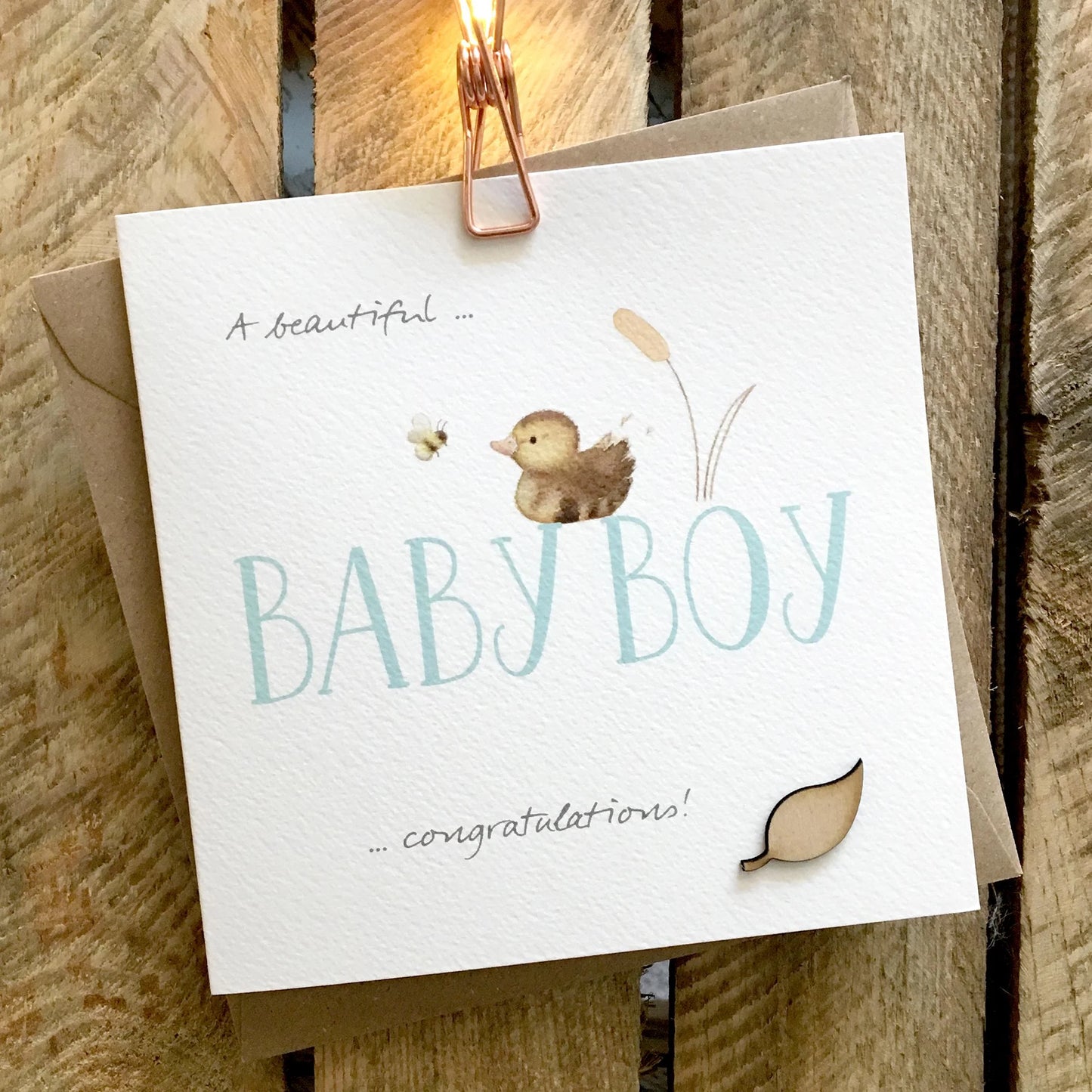 Baby Boy Card