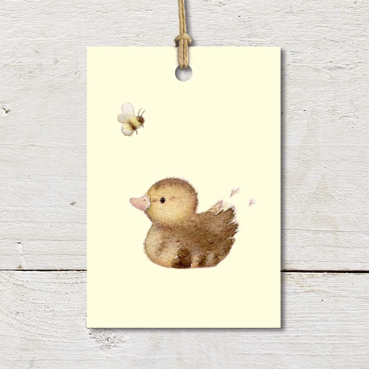 Gift Wrap Sheets - Duckling & Bunny