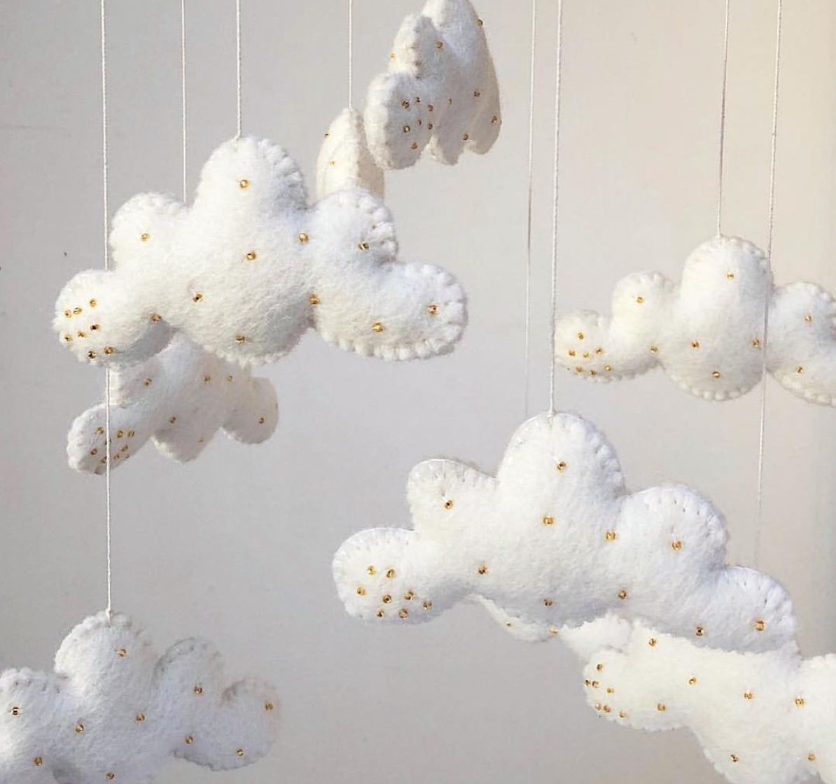 Mobile, Clouds, White